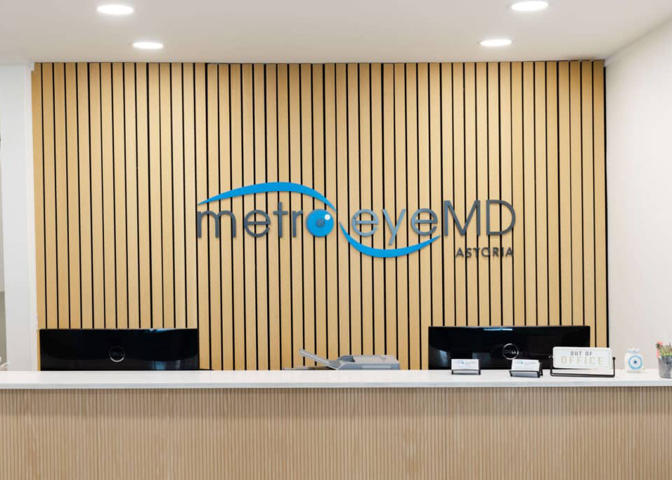 Metro Eye MD Astoria front desk